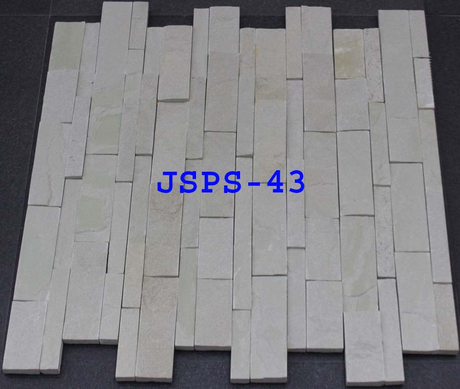 White Mint Sandstone Wall Cladding Tiles